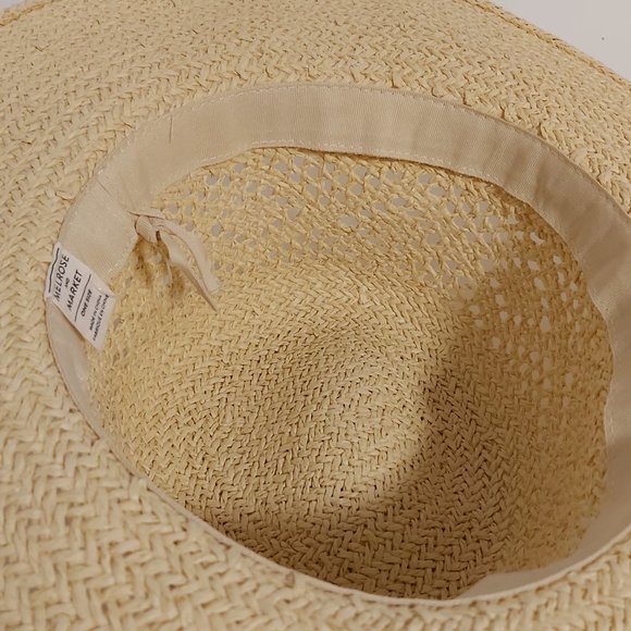 NWOT Melrose & Market adjustable straw sun hat OS - Picture 6 of 12